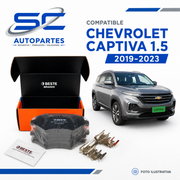 PASTILLAS DE FRENO CHEVROLET CAPTIVA 1.5 2019-2023