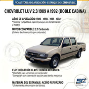 Estanque Bencina Chevrolet Luv 2.3 1989-1992 Doble Cabina