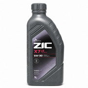 Aceite Motor 5W-30 Full Sintético ZIC X7 LS 1 Litro