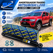 Amortiguador Trasero Japanparts Mitsubishi L200 2.5 Diésel 2007-2015 Izq/Der