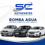 Bomba de Agua Chevrolet Corsa Plus / Onix / Prisma 1.4
