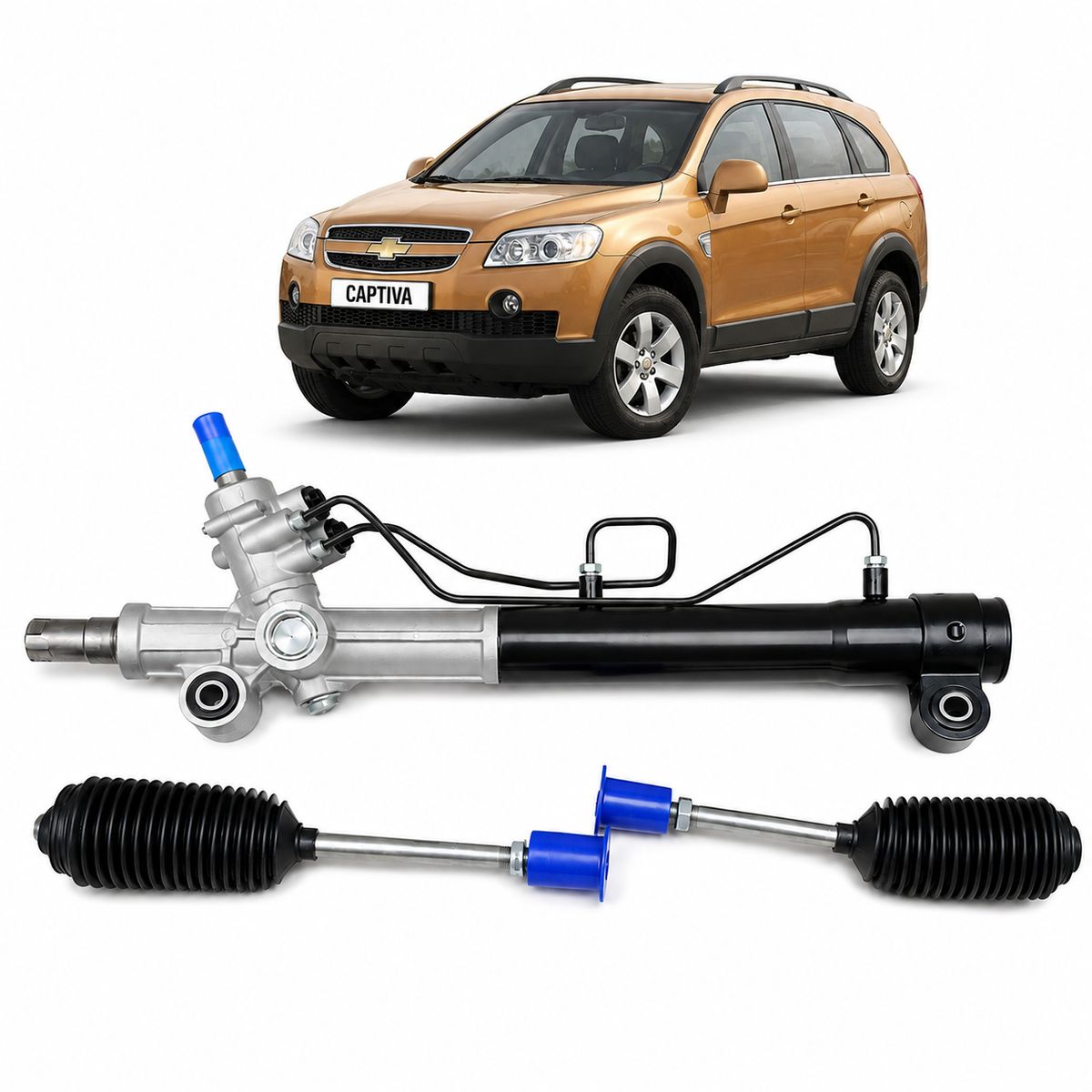 Cremallera De Dirección Hidráulica Chevrolet Captiva 2007-11