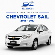 Parachoque Delantero Chevrolet Sail 2011-2015 Nuevo por pintar