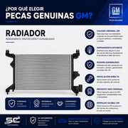 Radiador Gm 52108011 Onix Prisma 1.4 Manual 2013-2019