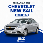 Bomba De Agua Brasileña Chevrolet Sail 1.5 2015/2022