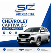 Cremallera Dirección Chevrolet Captiva 1.5 2020 - 2026 Original Gm
