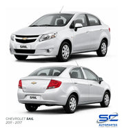 Par Amortiguadores Delanteros Chevrolet Sail 2011-2017