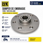 Damper Embrague LuK Ford / New Holland TL70 TL75 TL80 TL85 TL90 TL95 TL100 370.0028-10