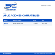 Kit Embrague Exedy Nissan NP300 / Navara D23 2.3 Diesel 2014-2024