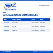Kit Embrague BWB Chevrolet LUV D-Max 3.5 V6 2004-2011