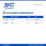 Kit Embrague LuK Chevrolet Aveo 1.4 y 1.6 16V 2006-2017
