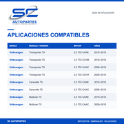 Kit Embrague + Volante LuK VW Transporter 2.0 TDI 2009-2015