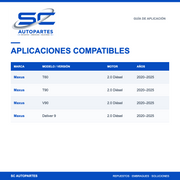 Kit Embrague Hasco Maxus T90 T60 2.0 Diesel 2020-2025